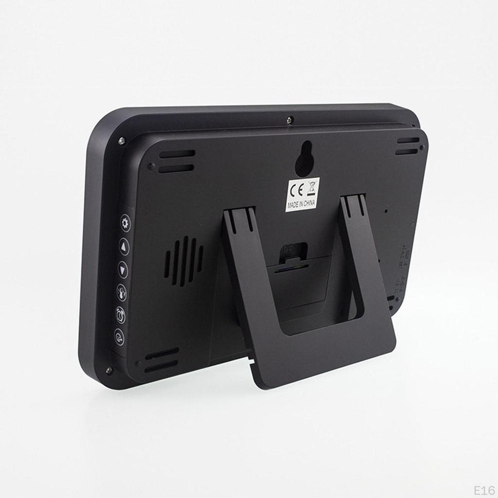 Digital Alarm Clock Bedside Table Timepiece Large Display Versatile Night Light Double Alarms Desk