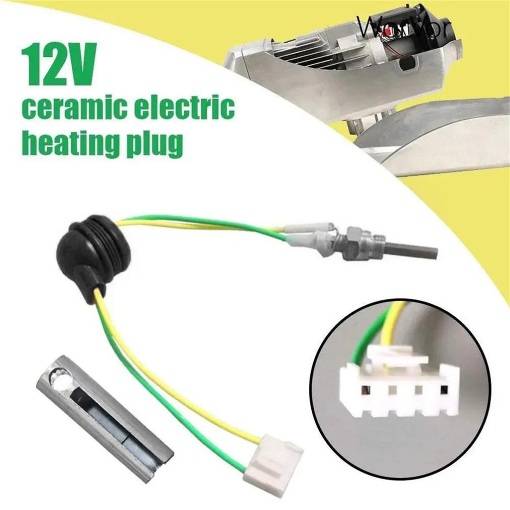 Silicon Nitride Ceramic Glow Plug 5-8KW 12V 24V Universal For Diesel Engine Heater Preheating With Wrench