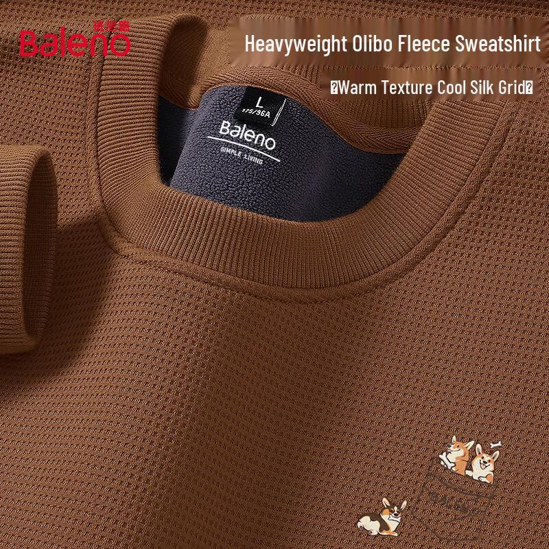 

Baleno Men s Winter Corgi Pocket Fleece Lined Sweatshirt 5XL
