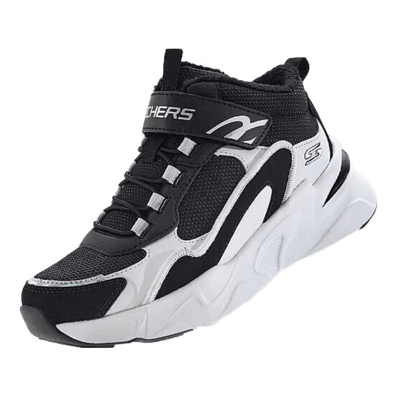 Skechers Girls 302583L Warm Velcro Dad Shoes 13