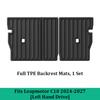 Full Set TPE Trunk Liners & Backrest Protector For Leapmotor C10 2026 Left Hand Drive Waterproof Wear Resistant Interior Parts