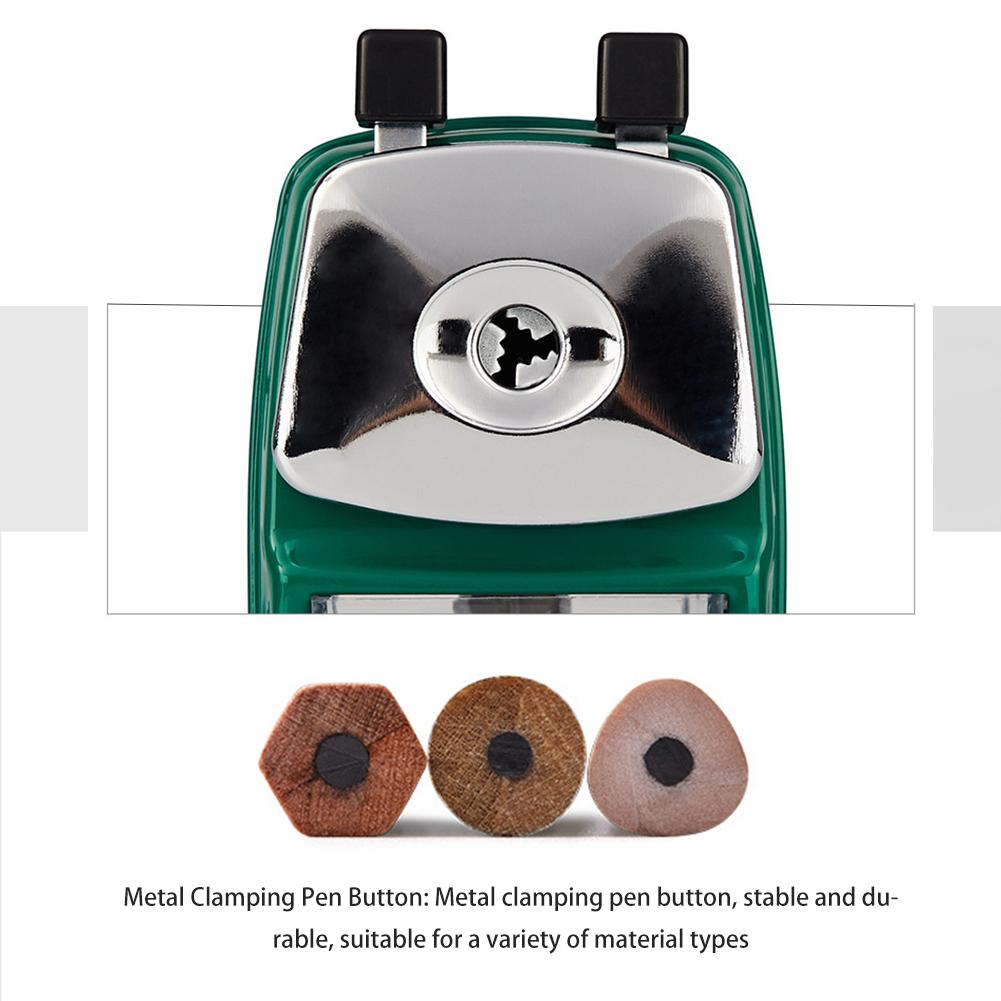 Gift Machine For Kids Hand Crank Rotary Stationery Home School Office Cutter Student Desktop With Container Pencil Sharpener