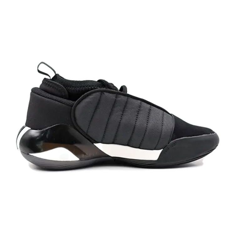 Adidas Harden Vol. 7 Mid Top Kids Basketball Shoes Kids Basketball Shoes Black HQ0975