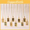 Vintage Stainless Steel Geometric Necklace With Cross Element And Multilayer Chain For Unisex