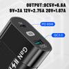 65W Gallium Nitride (GaN) PD Fast Charger with EU/US/UK Adapter for Phones & Computers