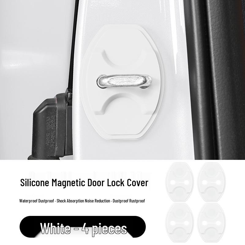 Chery iCAR23/03 Car Door Lock Buckle & Shock Absorption Silicone Cover