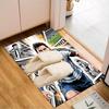 Golden Messi Glory Rug Game Carpet, Floor Mat for Bedroom Living Room Entryway Rug, Home Decor Idea Gift for Christmas Birthday