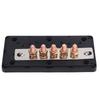 5 Way Power Distribution Block  48V 300A M8 X 5 Heavy Duty Safe Connection Marine Battery Bus Bar for Vehicles Boats RVs