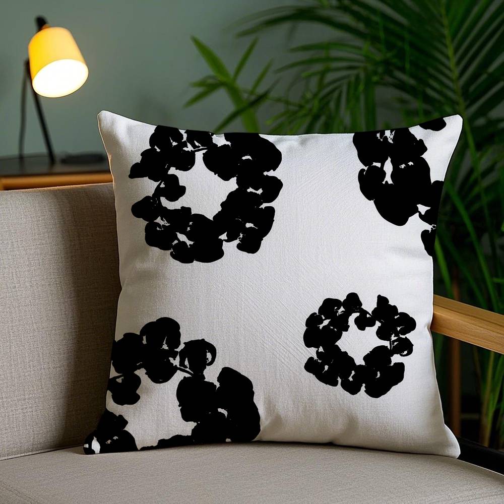 Pillow Case Luxury D-Denims T-Tears Sofa Short Plush Double-Sided Hd Printing Room Home Office Gift Cushion Cover