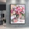 5D DIY Diamant Stickerei rosa Rosen Diamant Malerei Mosaik Home Dekoration