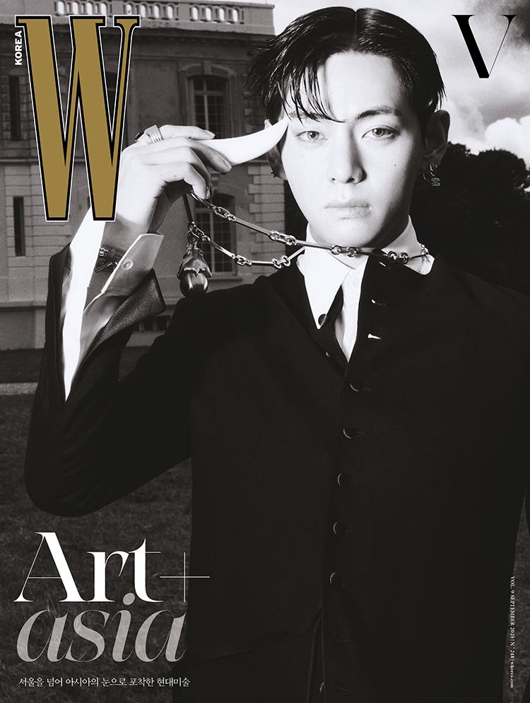 W MAGAZINE KOREA 2025 Vol. 9 - COPERTURA : V dei BTS