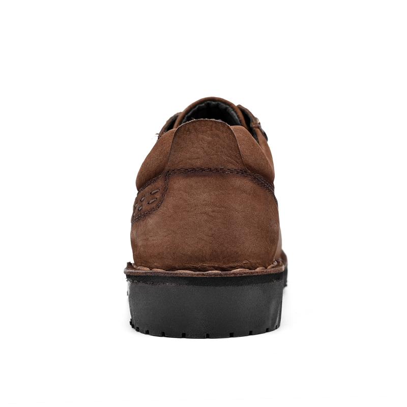 Men's Hand-stitched Leather Shoes Outdoor Casual Shoes