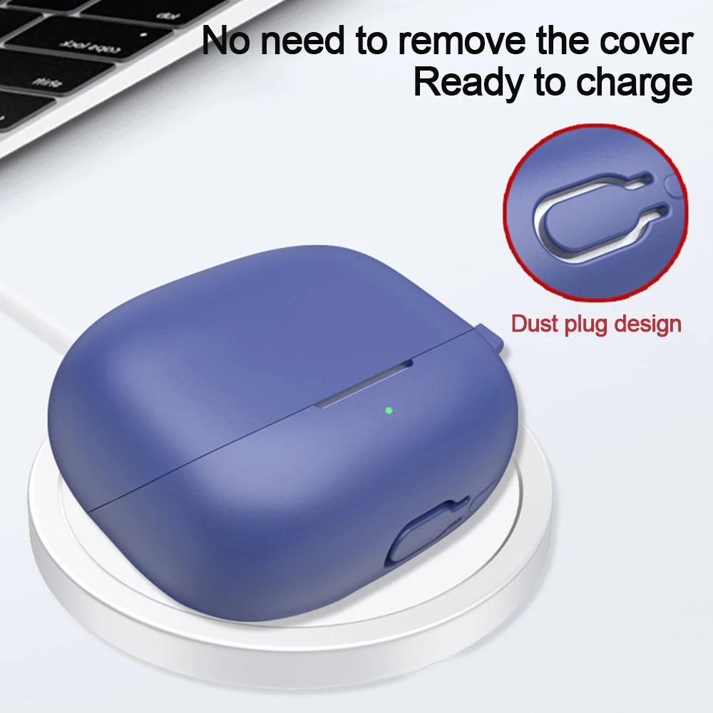 Mit Karabiner Kopfhörerhülle Silikon Anti-Fall Kopfhörer Schutzhülle Staubdicht Mehrfarbig für Xiaomi Buds 5 Pro