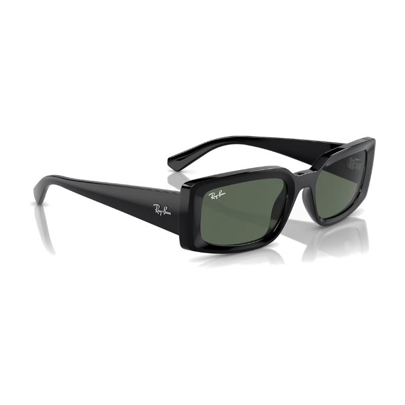 RayBan Side Logo Letter Decoration Plate Frame Irregular Shape Sunglasses Unisex