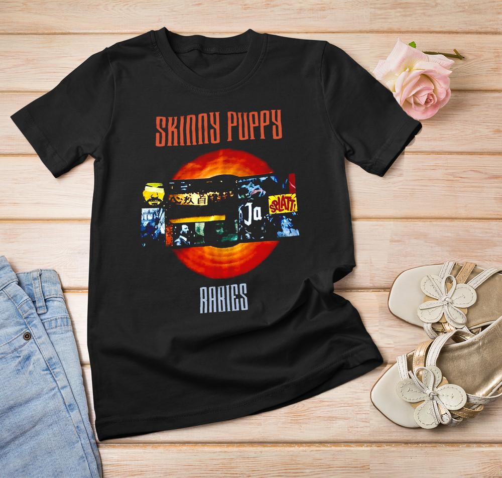 

Skinny Puppy Black Short SLeeve Cotton Men S234XL Tshirt FN518 Unisex T-Shirt M