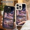 Phone Case: 2D Flat Design Suitable for iPhone 18 17 16 15 14 13 Pro Tiered Protective Case, Holographic Nebula, Christmas and Halloween Gift