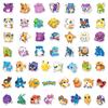 10/30/50pcs Cartoon  Graffiti Stickers Kawaii Pikachu Decals DIY Stationery Laptop Phone Cases Classic Anime Sticker