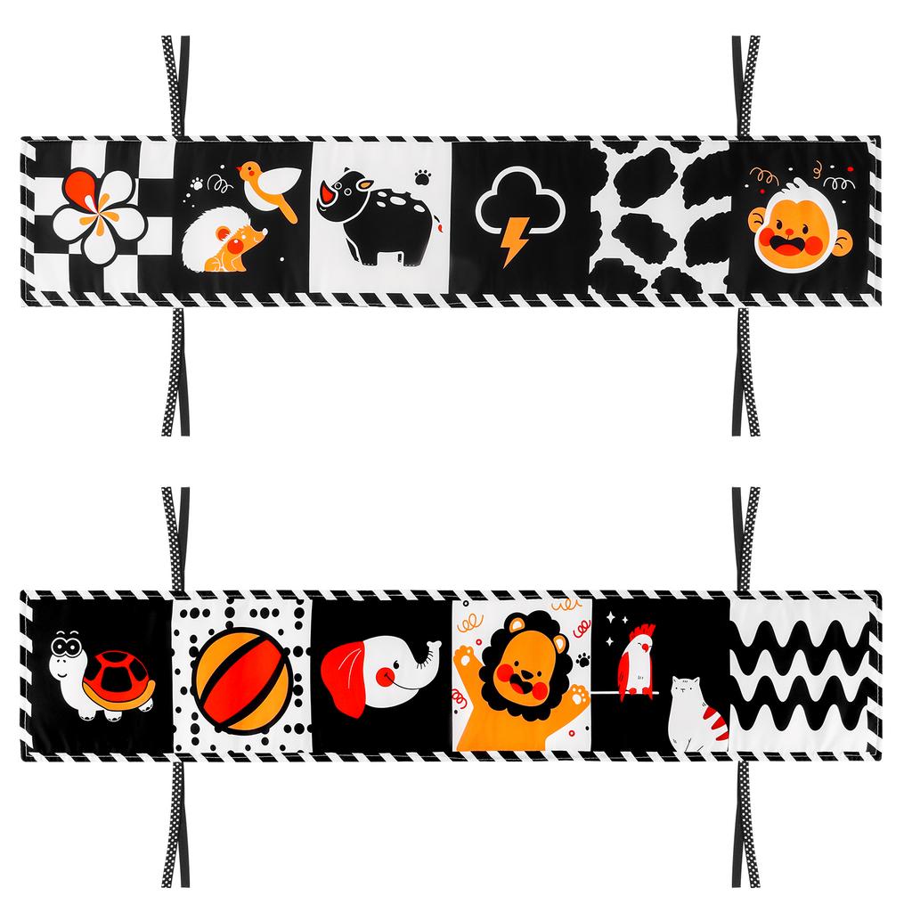 Baby Books Toys Baby Books 0-6 Months  Touch and Feel Cloth Crinkle SoftBooks Toys for 0-3-6-12-18 Months Infant NewbornYY20