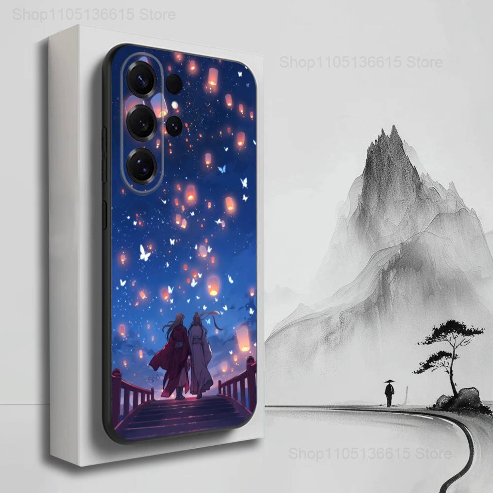 

Чехол-книга Благословения Небесных Чиновников для Samsung S23, S25, S20, S10, S9, S21, S24, S22, Ultra, FE, Plus, Lite, Мягкий Силикон, Черный SamsungS21FE