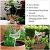 High Quality Automatic Flower Watering Device Plant Waterer Self Watering Globes Bird Shape Hand Blown ClearPlastic Aqua Bulbs