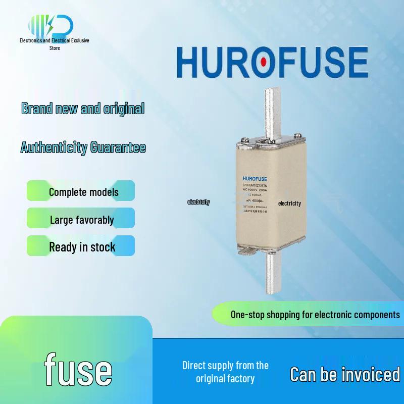 

370RSM10Z125TN 20A-225A Fast-Acting Fuse: 25A, 50A, 63A, 100A, 160A, 200A - Huerong