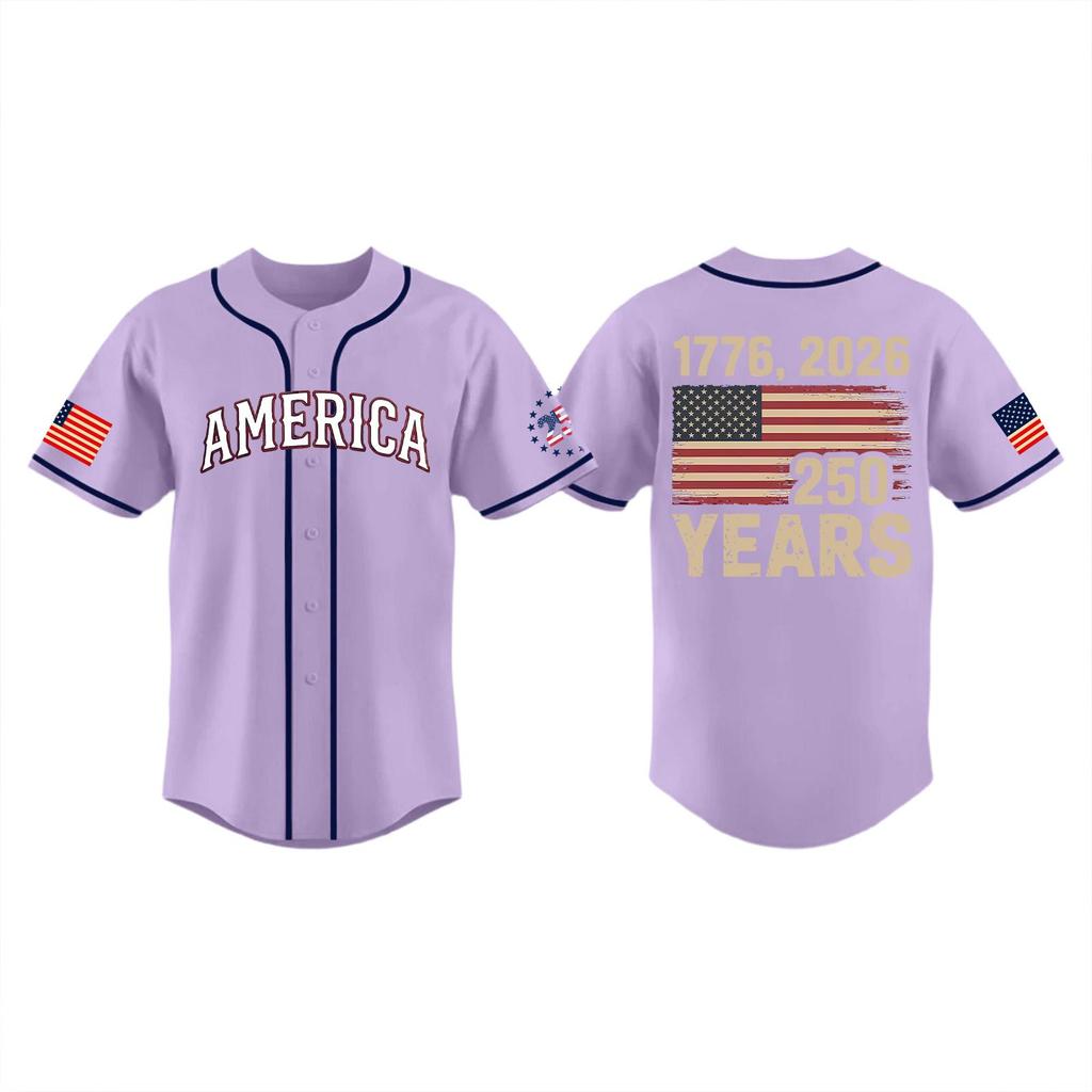 Children's Casual Print Short-sleeved Baseball Jerseys Children's Sportswear Top