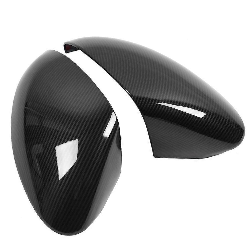 Copertura Guscio Specchietto Retrovisore Laterale Auto Stile Fibra di Carbonio Adatta per Alfa Romeo Stelvio 2017 2018 2019 2020 Specchietti per Veicoli a Motore