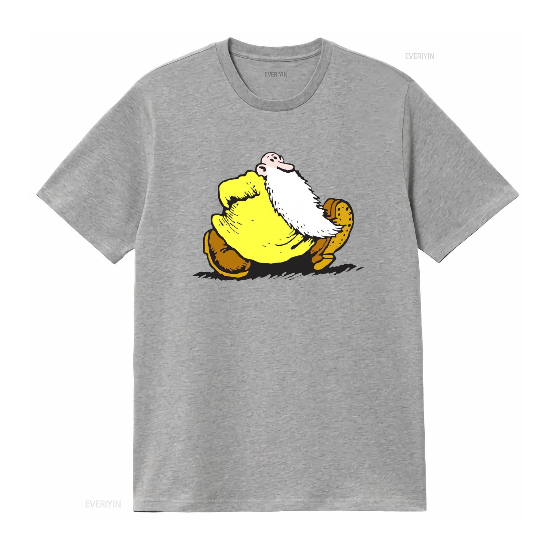 ZheXiong TEE Mr Natural Natch Wandelen Robert Crumb RCrumb Comics T-shirt voor Unieke Print Casual vintage Gewassen mode 4XL