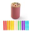 Baby Montessori Toys Rainbow Color Sorting Fine Motor Toy Shape Matching Sensory Toys Early Educational Puzzle Toys For Toddlers