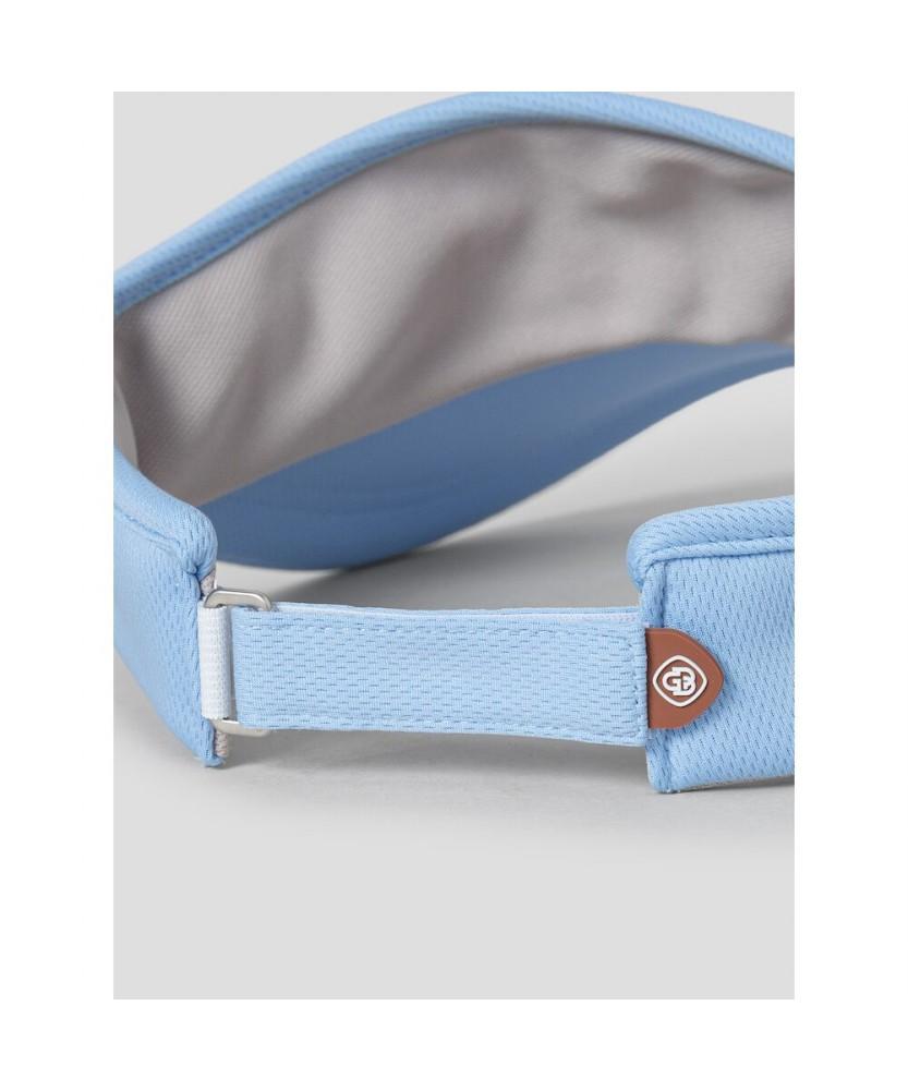 Binpolaegseseoli Women'S Ribbon Point Sun Visor Sky Blue