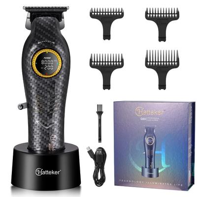 8000 U/min Bürstenloser Motor Professionelle Haarschneidemaschine Basisladegerät LED-Anzeige Haartrimmer Herrenhaarschneidemaschine