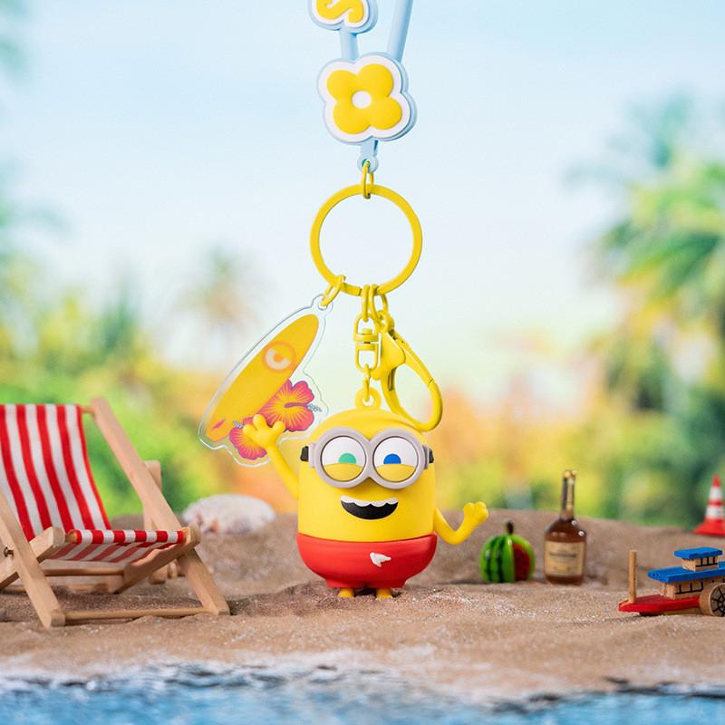 Minions Time Summer Keychain Pendant With Cartoon Characters For Bag Key And