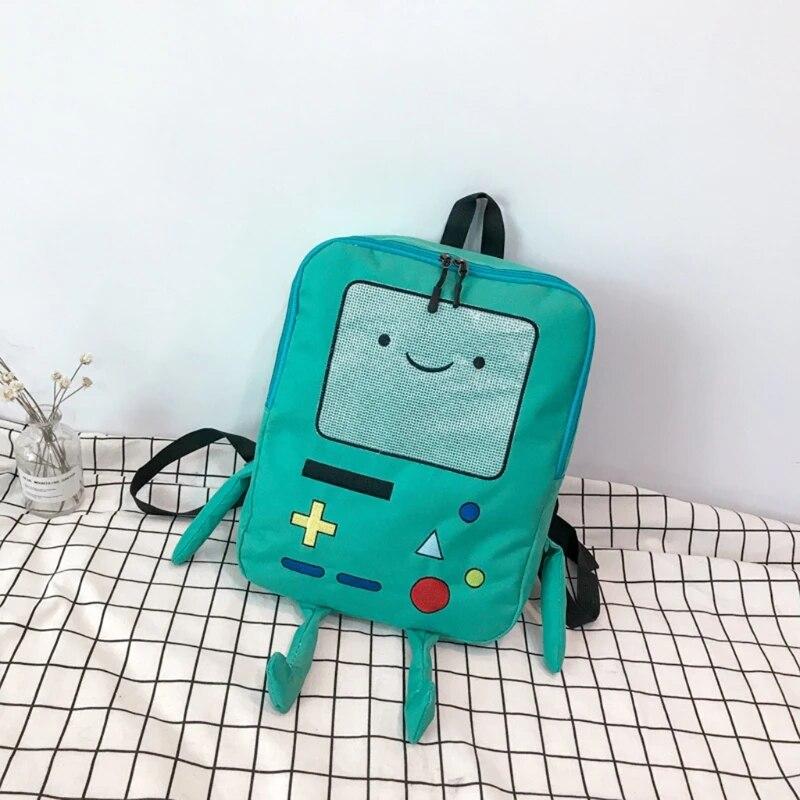 Linda mochila de viaje, mochila de dibujos animados, mochila escolar para niñas adolescentes, linda mochila para estudiantes, bolsas creativas para libros de gran capacidad