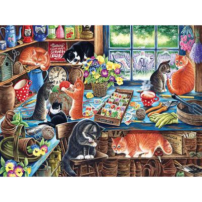 Diamond Painting Punto Croce Festa Divertente del Gatto Ricamo Diamanti Quadrati Completi