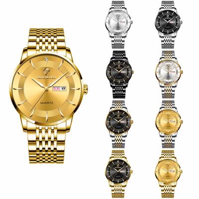 Men's Waterproof Luminous Running Alarm Clock Watch