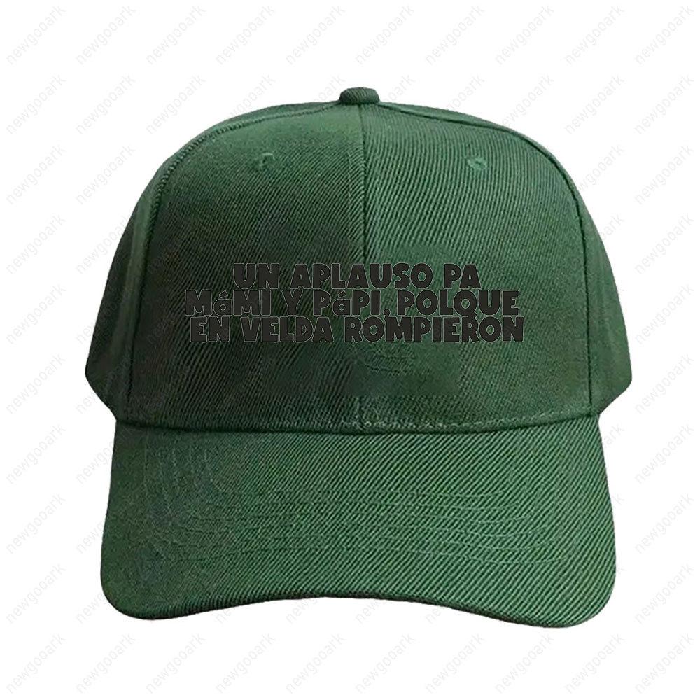 DtMF Un Aplauso A Mami Y Papi Benito Puerto Rico BUNNY BAD Cap Women Unisex Adult Peaked Hat Adjustable Printed Baseball Caps