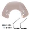 Motorcycle Windshield Acrylic Carbon Steel Wind Deflector Scooter Windscreen Replacement for GTS