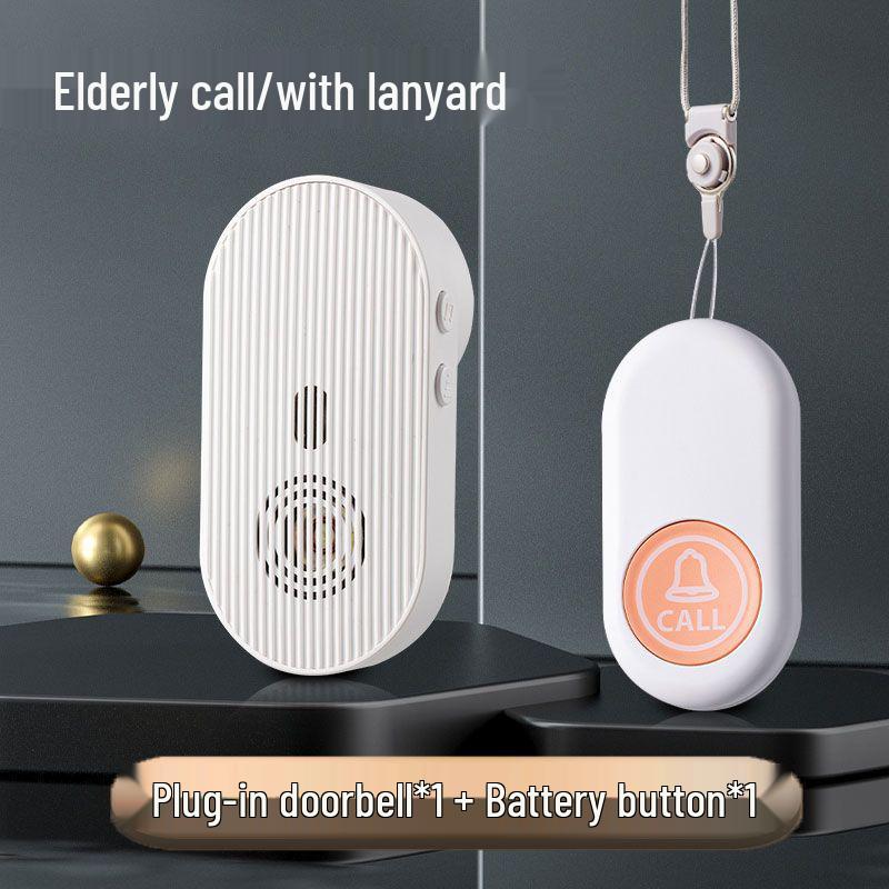 Wireless Waterproof Doorbell for Elderly - Outdoor Emergency Call Device