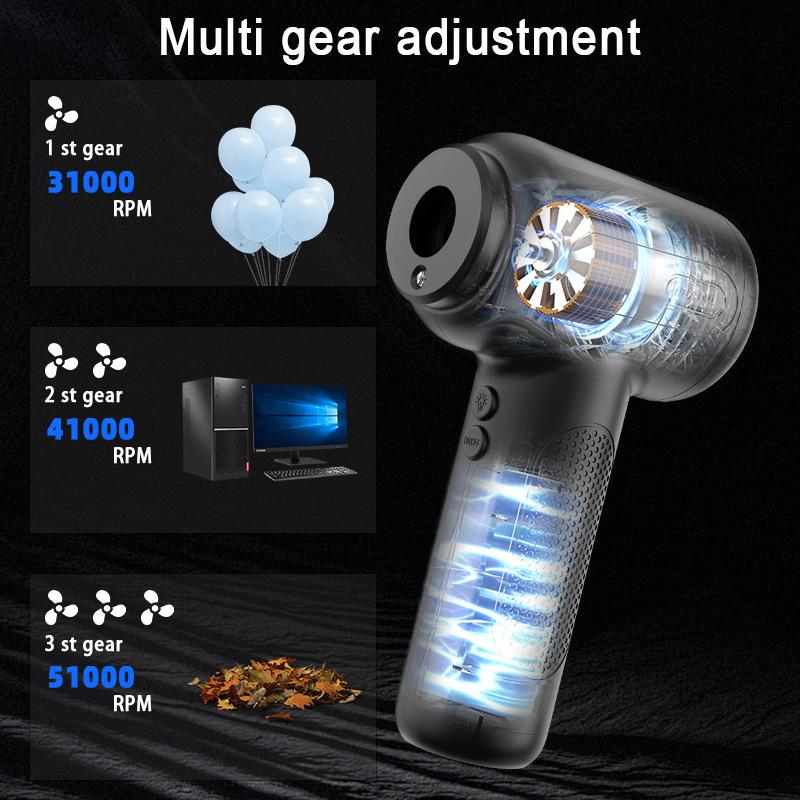 Portable High-Power Wireless Handheld Car Vacuum Cleaner & Duster