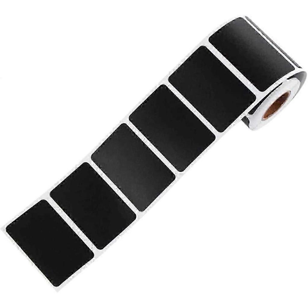300 Removable Blackboard Stickers Glass Containers Seasoning Jar Labels Blackboard Labels Chalkboard Stickers Black Container Sticker Labels Blac