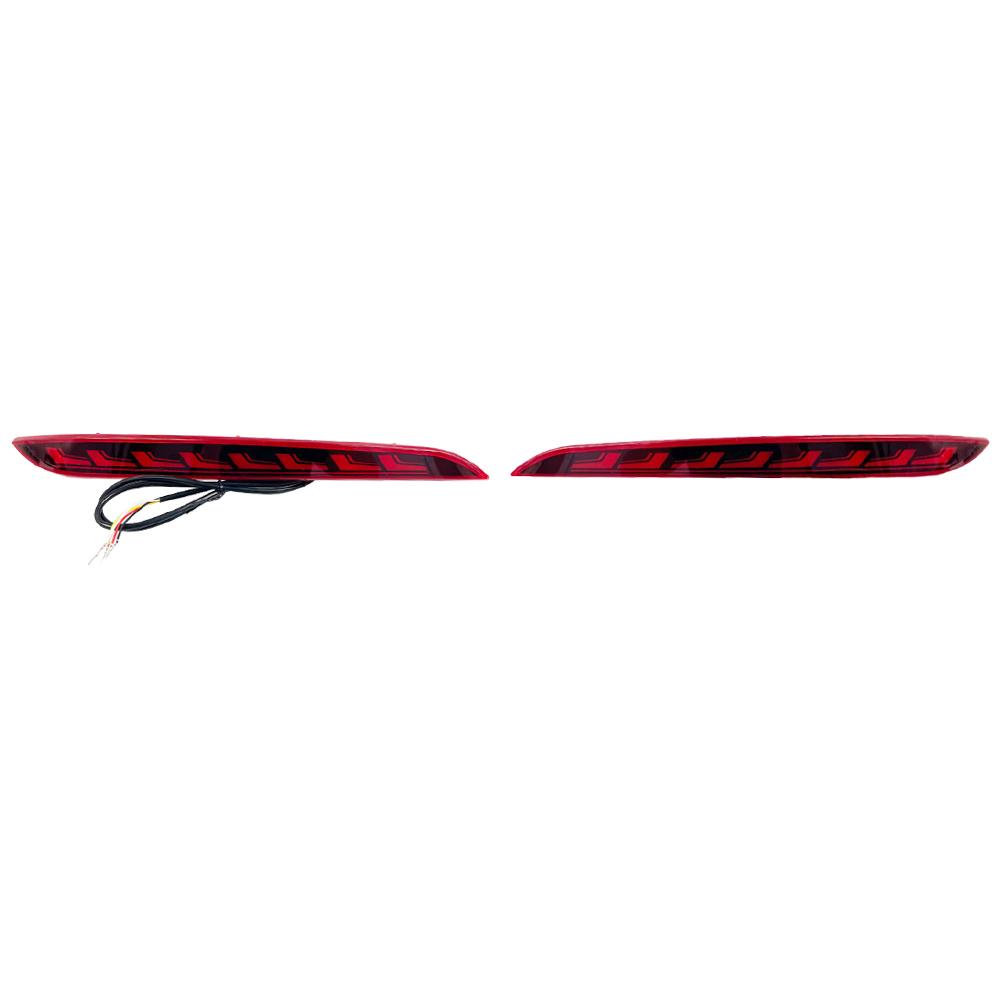 Car LED Rear Bumper Reflector Light for Hyundai Sonata 9th 2015 2016 2017 Stop Brake Tail Light Fog Lamp with Turn Signal