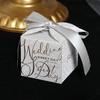 Elegantes Hochzeits-Süßigkeiten-Geschenkbox-Set - Hochwertige Hochzeits-Gastgeschenkboxen und -taschen