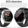 IP65 1.43INCH Smartwatch AMOLED Screen Bluetooth Call To Measure ECG Heart Rate Blood Oxygen S0S Distress Blood Pressure Smart Watch