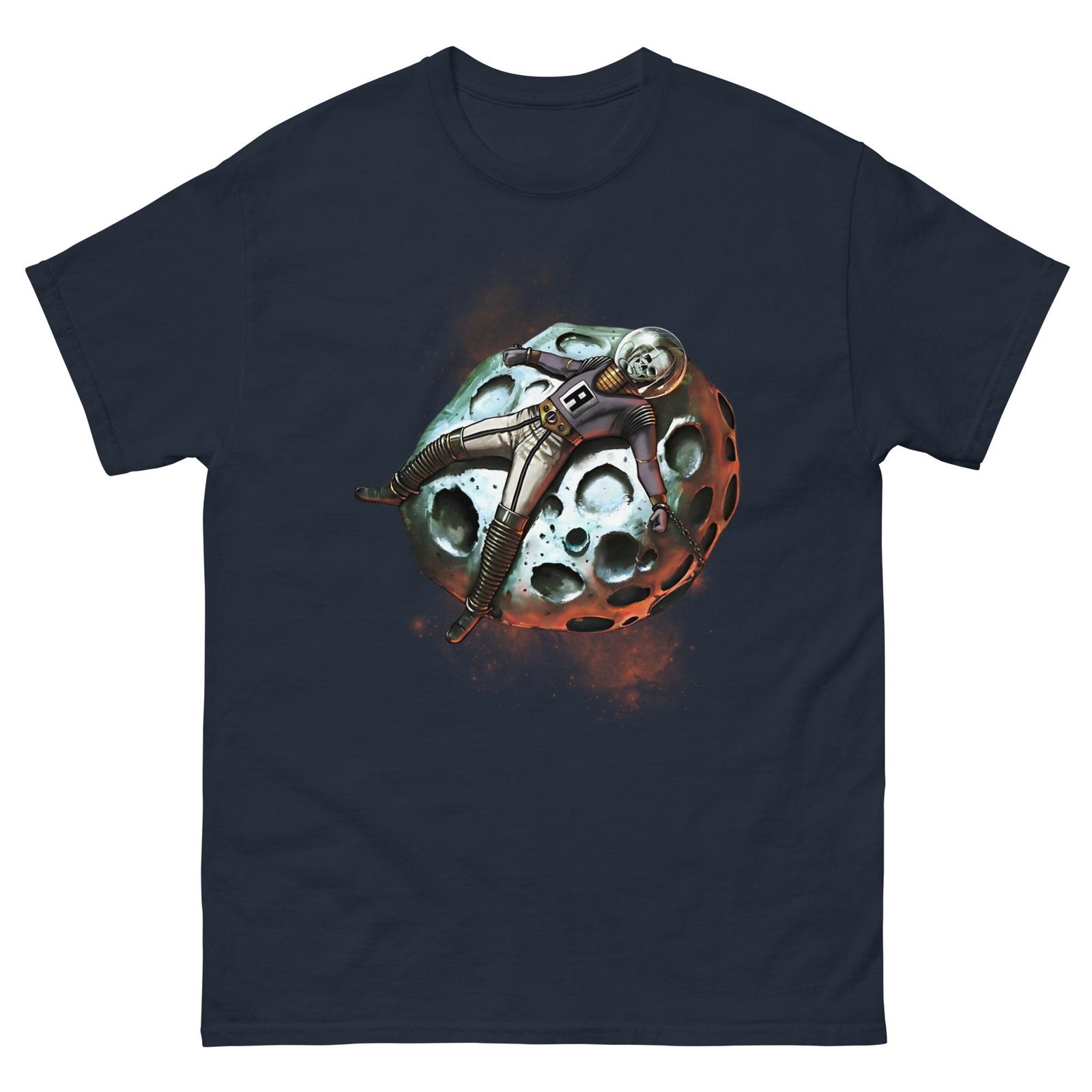 Space Prisoner T Shirt | Retro Sci-Fi Vintage Space Adventure Tee XL