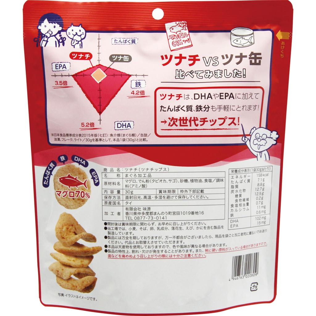 Ajigen TSUNACHI Tuna Chips 30g Other (check locks, tongue cleaners, etc.) Wafers Other (check locks, tongue cleaners, etc.)