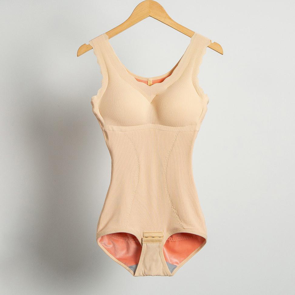 Teplý tvarující body pro ženy, zimní, silné, termální, s břišní kompresí, modelující postavu, body