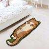 Cartoon Cat Pattern Soft Carpet Bedroom Bedside Rug Living Room Decorative Carpet Bedside Floor Mat Waterproof Home Decor