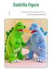 Adorable Godzilla Plush Dinosaur Monster Large Stuffed Animal Cloth Doll - Creative Birthday Gift for Girls