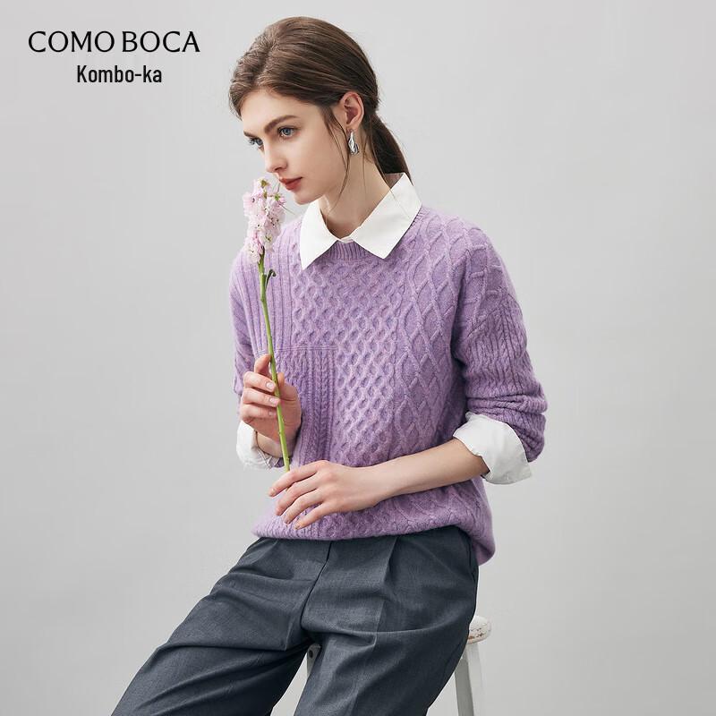 Women s Cable Knit Cashmere Sweater XL