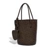 Niche Handwoven Fashion Handheld Bucket Bag for Women 2025 New Versatile Exquisite Light Luxury Shoulder Bag Crossbody Bag